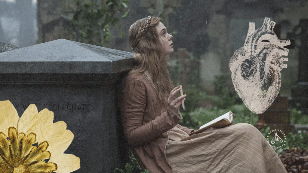 Cena do filme Mary Shelley que conta a vida da escritora de Frankenstein.