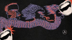 Ilustração da capa de O dia escuro: contos inquietantes de autoras brasileiras.