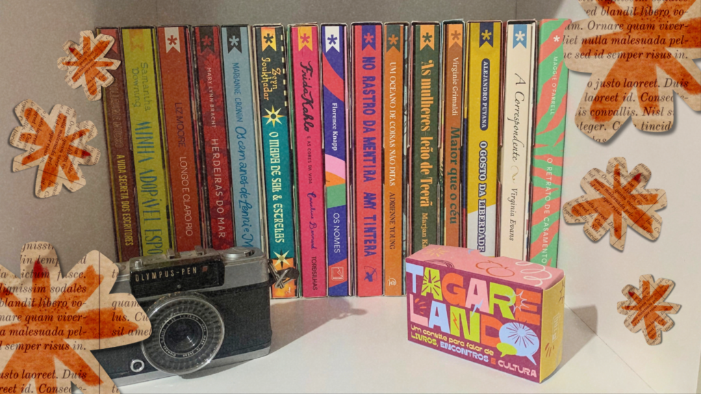 Algumas edições da TAG Inéditos do clube da TAG Livros.